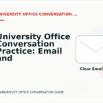 University Office Conversation Practice: Email and Message Examples
